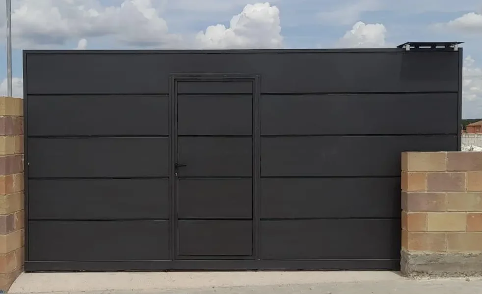 Puertas metálicas correderas